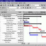 Microsoft Project plan example